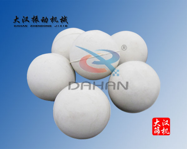 振動篩分機(jī)彈跳球